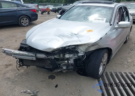 2013 Honda Accord Ex-L V-6 from USA, damaged, VIN 1HGCR3F87DA001505